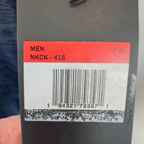 NEW Nike NFL Nike Denver Broncos Training Performance T-Shirt Navy Blue Mens L - Picture 4 of 8